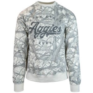 Utah State Aggies Camouflage Crew Sweatshirt